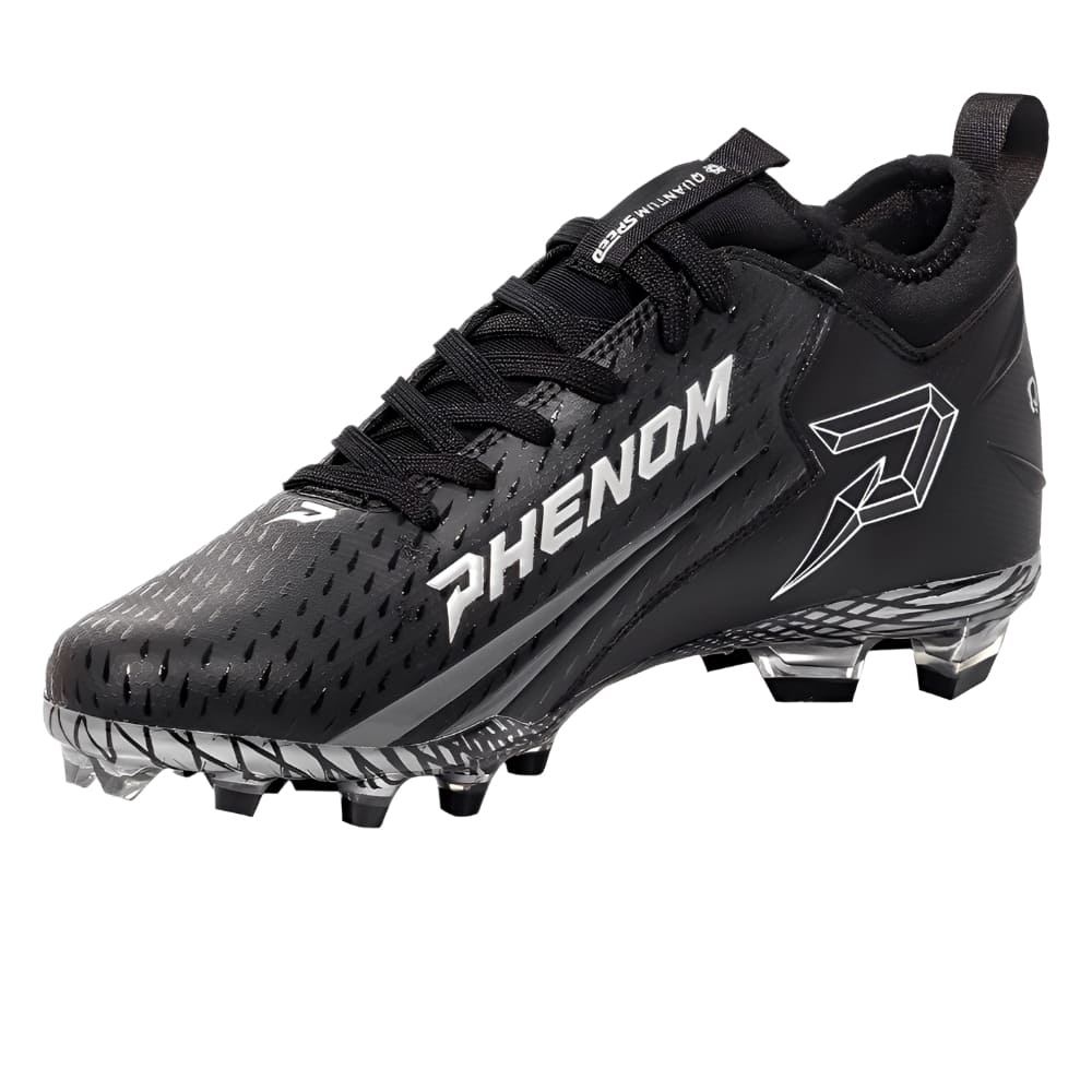 American football shoes<br> Phenom Elite <br>Quantum Speed 2.0<br> Team Colors